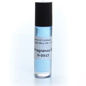1/3 Oz Bottle Light Blue Men’s Fragrance Body Oil